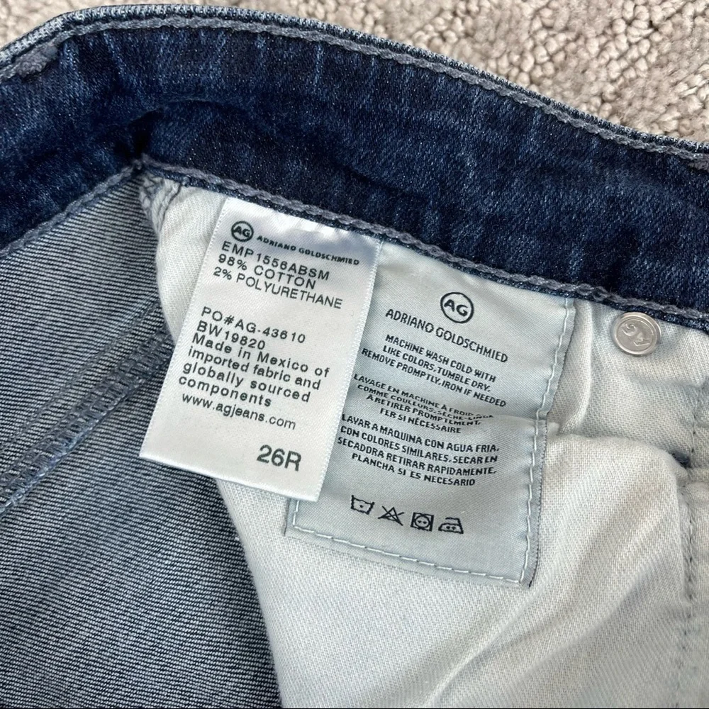 AG Anthropologie The High Rise Stevie Ankle jeans - Picture 3 of 10